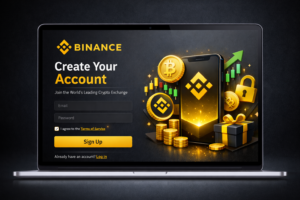create Binance account image